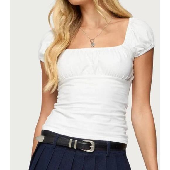 Edikted Tops - Edikted NWT Women's Edikted Oleana Gathered Bust Top small